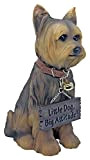 G&H Decor HD38789 - Statua con scritta "Faithful Yorkie Welcome 30,5 cm con doppia faccia - Yorkshire Terrier