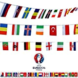 G21PLUS 100 Bandiere Nazionali di Paesi Diversi，Bandierine internazionali decorative,Paesi del Mondo varie Bandiere Nazionali per Club Sportivi,Celebrazione Eventi Internazionali（ 14 ...