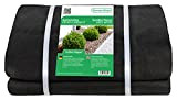 GardenMate 2m x 25m Telo per Pacciamatura 50 g/m² - Telo Antistrappo Contro Le Erbacce - Elevata stabilizzazione ai Raggi ...