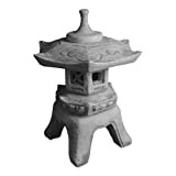 gartendekoparadies.de Grande massiccia Oki Gata Giapponese Lanterna di Pietra Yukimi Stone espressi frostfest