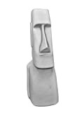 gartendekoparadies.de Grande massiccia Statua in Pietra Moai Elemento Decorativo dell'isola di Pasqua in Pietra Resistente al Gelo