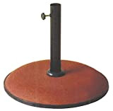 GDLC Base in Cemento per Ombrellone Kroma Tonda Colore Rosso 25 kg.