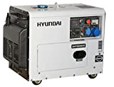 Generatore di corrente diesel 6,3 Kw HYUNDAI DHY8000SE silenziato