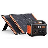 Generatore solare Jackery 1000, centrale elettrica 1002WH con 2 pannelli solari SolarSaga da 100 W, batteria al litio mobile solare ...