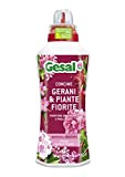 GESAL Concime Gerani & Piante Fiorite, Per Fioriture Abbondanti e Prolungate, 750 ml