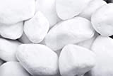 Ghiaia di marmo bianco di Carrara, 1 kg – 25 kg, grana 40 – 60 mm