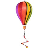 Girandole - Satorn Balloon TWISTER - Impermeabile - Pallone: Ø23cm x 37cm / Cesto: 4cm x 3,5cm / Spirale: Ø11cm ...