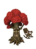 GlitZGlam Albero da Giardino fatato in Miniatura: Mr. Rose L'Albero in Miniatura Rosso (Alto 9 Pollici) per Fate da Giardino ...