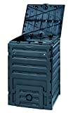 Graf 628001 Eco-Master - Bidone per compostaggio, 450 l, Colore: Nero