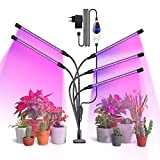 Grenebo Lampada per Piante, Upgrade 100 LED Grow Light Full Spectrum con Timer 3 Modalità Colore 6 Intensità di luce ...