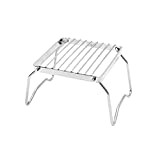GWNWTT Anello Wok per fornelli a Gas Portable Outdoor Mini Folding Stainless Steel Burner Holder Grill Rack Grill Tray Holder ...
