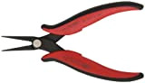 Hakko CHP PN-2007 Long-Nose Pliers, Flat Nose, Flat Outside Edge, Serrated Jaws, 32mm Jaw Length, 3mm Nose Width, 3mm Thick ...