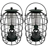 Handy Home and Garden 2 x Mangiatoia per Uccelli Seme Resistente agli Scoiattoli