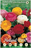 Holland Park bulbi da fiore di molte varietà e colori in sacchetto blister con foto (RANUNCOLI 15 bulbi)