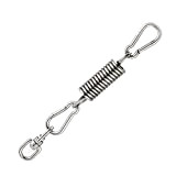 HOMPER Swing Spring for Hanging Chair, Load Capacity up to 250 kg, 2 x Carabiners M10 e 1 x Sospension ...
