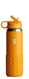 HYDRO FLASK - Borraccia Termica per Bambini da 591 ml - in Acciaio Inossidabile con Isolamento Sottovuoto - Flex Boot ...