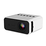 ICOSAR Proiettore GOBO Mini proiettore for Home Theater Smart Phone Video LED Cinema Portatile Regalo di Natale (Color : White, ...