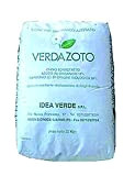 IDEA AVERDE VERDAZOTO 11% CONCIME Organico AZOTATO Sacco kg.25 Cuoio TORREFATTO GRANULARE CONCIME per Prato Giardino ORTO Piante da FRUTTO ...