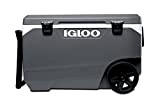 IGLOO Latitude 90 Roller Frigorifero portatile con ruote, 85 litri, Grigio