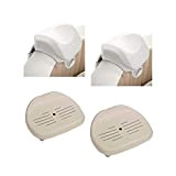 Intex 28505E PureSpa - Poggiatesta in schiuma (confezione da 2) e sedile per vasca idromassaggio Intex 28502E (confezione da 2)