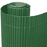 ITALFROM Arelle in Stuoia Canna Bamboo Arella PVC Singola Verdde Recinzione Separè Rotolo H 150 X 300 cm 4991