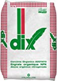 ITALPOLLINA CONCIME Organico AZOTATO DIX AD EQUILIBRATA CESSIONE di AZOTO Sacco da 25 kg