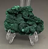 JIUXIAO Collezione di Cristalli di Pietra Verde Esemplare raro di Malachite da 91 g