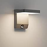 K-Bright LED Lampada da Parete Esterno con Sensore di Movimento, Lampada da parete per esterni 20W 1540lm Bianco neutro 4500K ...