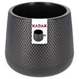 Kadax Flower Pot in plastica, ⌀13-23 cm, 4 colori, pentola ovale con sottobicchieri nel set, pentola a pianta, vaso di ...