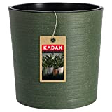 Kadax Flowerpot con trucioli di legno, fioriera con inserto, pentola, guscio da giardino, pentola di fiori, protezione della pentola per ...