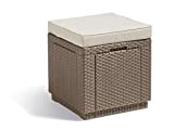 Keter Storage Cube, Cappuccino con Cuscino di Sabbia