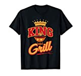 King Of The Grill Cute Summer Grill Master Maglietta