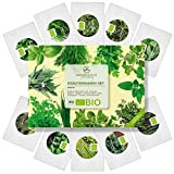 Kit di semi di piante aromatiche biologiche - set di semi di erbe aromatiche ideale per il orto in casa