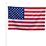 KliKil Bandiera Americana 90x150 cm - Tessuto da esterno resistente alle intemperie 150x90 cm con 2 occhielli metallici. United States ...