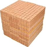 KOTARBAU 2600 Accendifuoco per barbecue a forma di cubo, accendifuoco ecologico per stufa a legna e lana di legno