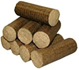 La zappa Tronchetti in legno pressato accendi fuoco Eco Brik per stufa e camino 8 pezzi 10 kg