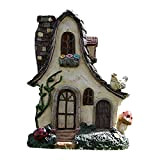 lahomia Casa in Miniatura in Resina Fairy Garden per La Decorazione Domestica Esterna
