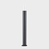 Lampada da esterni 'Obbie' (Moderno) colore Nero, in Alluminio (1 luce, E14) di Lucande | lampioncino, paletto luminoso, lampada da ...