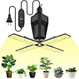 Lampada per piante a LED, spettro completo di luce per piante con pieghevole , coltivazione in serra e idroponica, con ...
