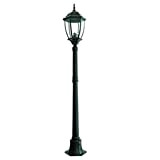 Lampione giardino New York 1 luce E27 per esterni lampioncino altezza 180cm