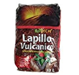 Lapillo vulcanico rosso 10/18 mm sacco 33 lt substrato per piante, pacciamatura