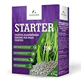 LERAVA STARTER concime per prati - abilita la crescita delle radici - da combinare con semi prato - non brucia ...