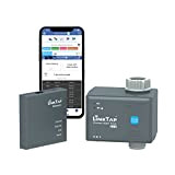 LinkTap G1S Computer per Irrigazione Intelligente con Gateway – programmatore irrigazione batteria per Prati e Giardino con Smart App, Riconosce ...