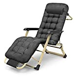 LLSS Sun Lounger Zero Gravity Chair for Camping, Folding Zero Gravity Chair Beach Chair Sun Lounger for Beach Terrace Garden ...