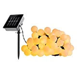 LUMISKY / LUMIJARDIN Lumi Jardin - Ghirlanda Luminosa sferica a LED, Luce Bianca Solare, Billy Solar, 60 Palline, 700 cm, ...