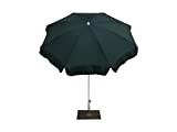 Maffei Art 12 Borgo, ombrellone Rotondo Diametro cm 200, Tessuto polyma, Made in Italy. Colore Verde