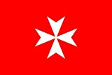 magFlags Bandiera Large Sovrano Militare Ordine di Malta | Bandiera Paesaggio | 1.35m² | 90x150cm