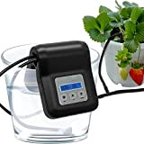 MEESTORY Kit per irrigazione a goccia Attrezzature per l'irrigazione automatica, timer digitale programmabile 30 giorni, USB 5V e display a ...