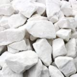 Metroquadrocasa Graniglia marmo Bianco Carrara 8/12 mm 25 kg sassetti arredamento per giardino