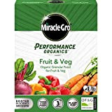 Miracle-Gro Performance Organics Pianta Food-1KG (Ape, Cucciolo & Bambino Amichevole) Granulare Frutta & Vegetali Cibo, Grigio - Grigio